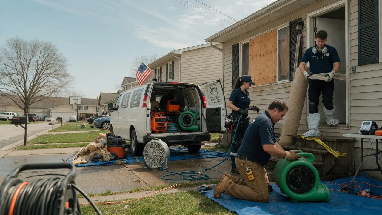 Water Damage Restoration in French Lick, IN near me